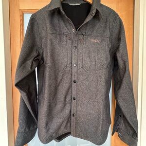 Sitka gear mens grinder jkt size M Charcoal Performance Jacket